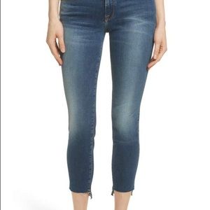 FRAME Denim Le High Skinny Stem Hem Denim